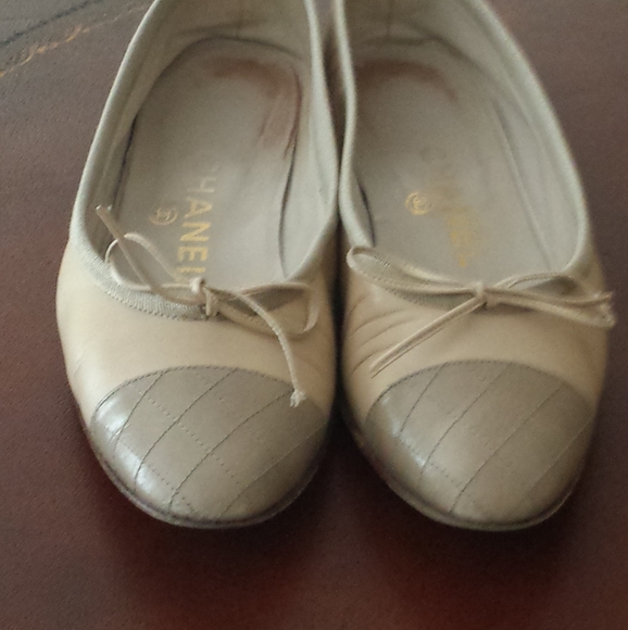 AUTH CHANEL ballerina flats, shoes Size 6 (36) - Picture 2 of 12